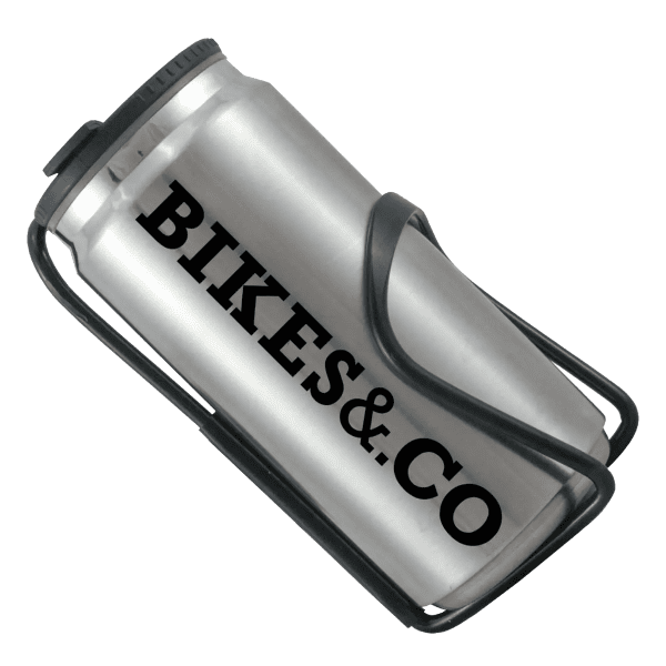 Cycling coffee flask and bottle cage