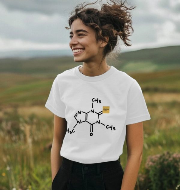 VENDUM is part of caffeine women's T-shirt