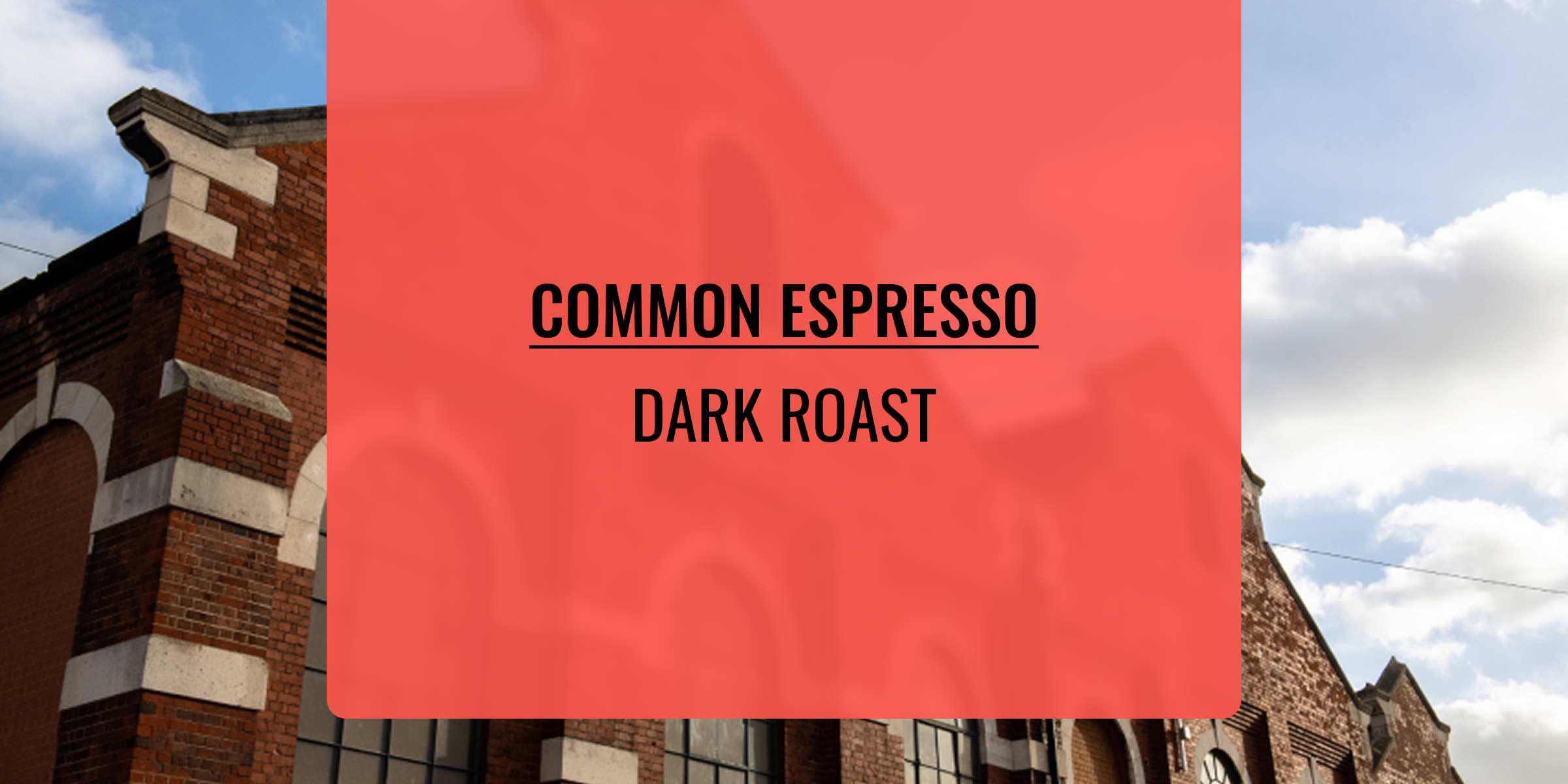 Common Espresso, dark roast – Coffee subscription